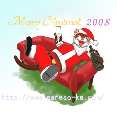 さめ宗家様クリスマス2008フェレット.jpg